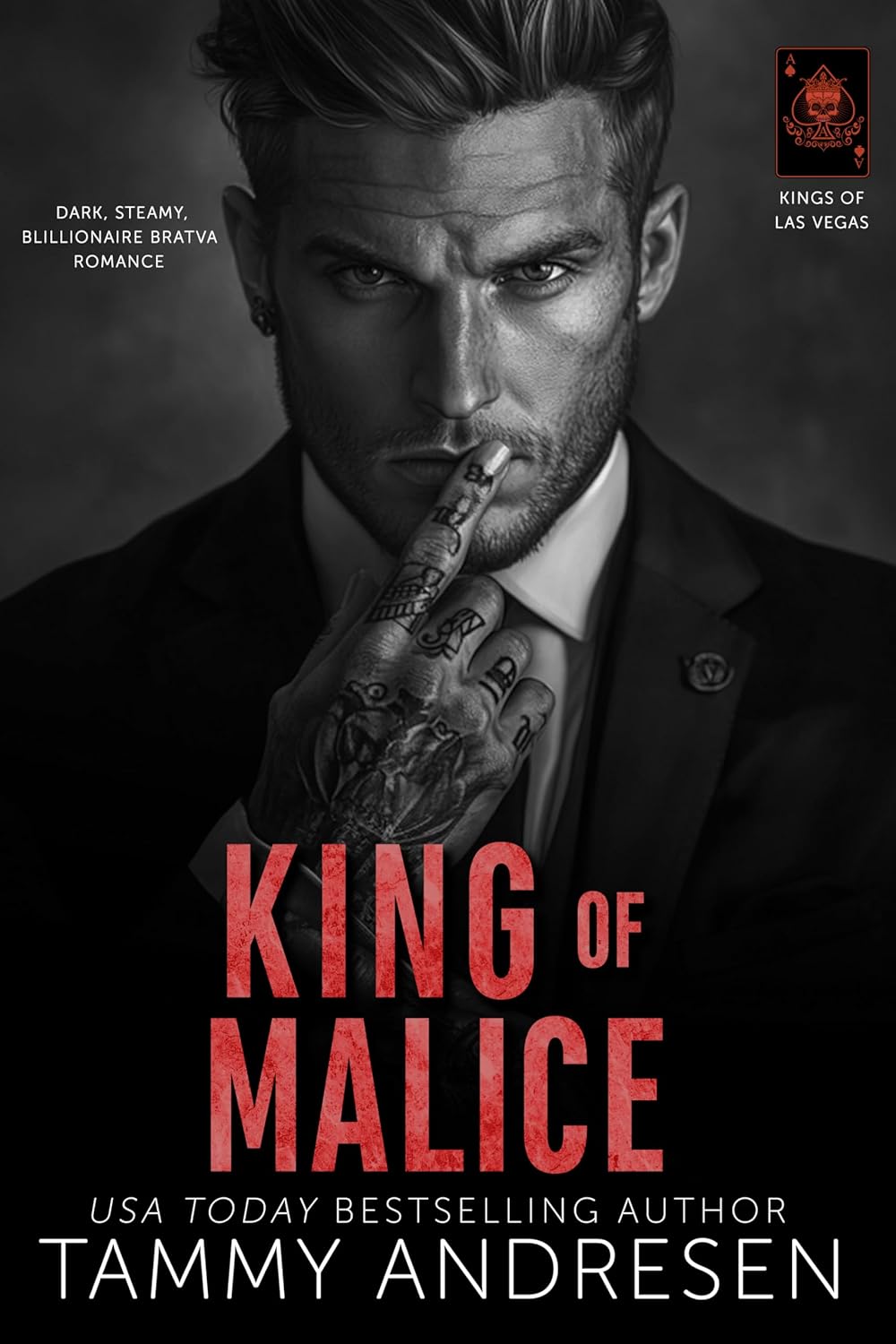 King of Malice: Dark Bratva Steamy Romance (Kings of Las Vegas Book 3)